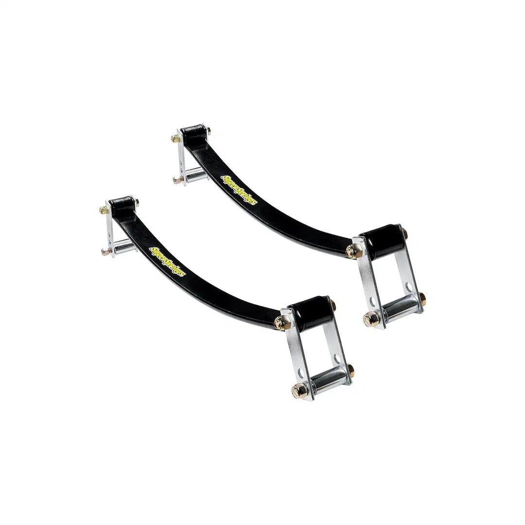 SSA47 – SUPERSPRINGS Helper Spring Kit, Leaf Spring Design Rear 3400 Pound Load Capacity Per Set (Not To Exceed The G...